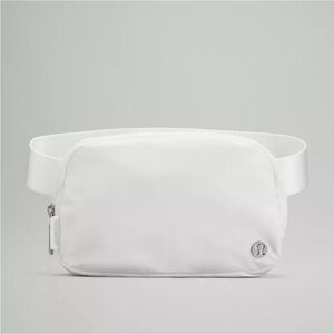 White Lululemon Belt Bag